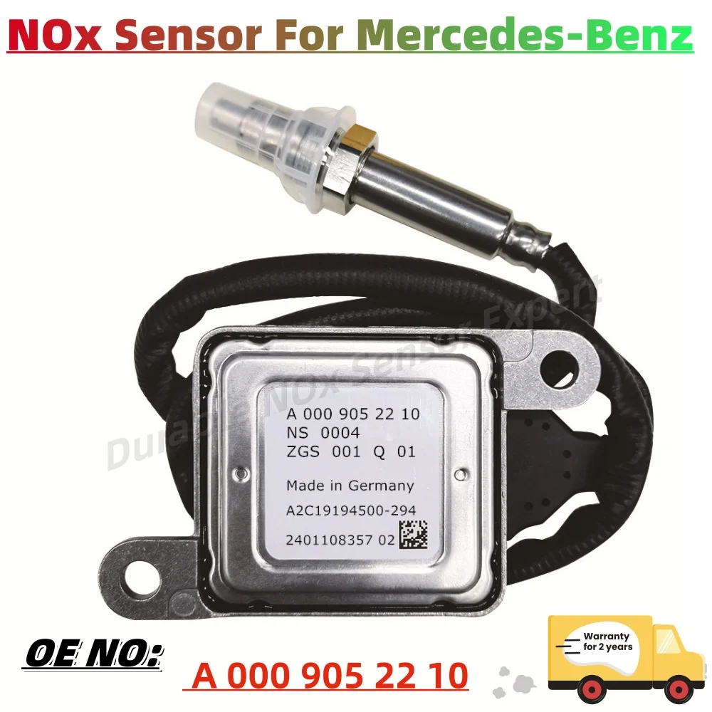 

A0009052210 A000 905 22 10 Original New Nitrogen Oxygen NOx Sensor For Mercedes-Benz W207 W212 W222 E R S V251 GLK X204 CLS W21