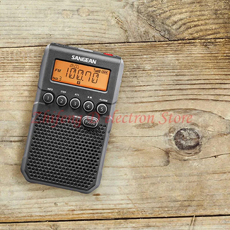 SANGEAN DT-800C Портативный полнодиапазонный радиоприемник AM/FM Перезаряжаемый карманный радиоприемник FM