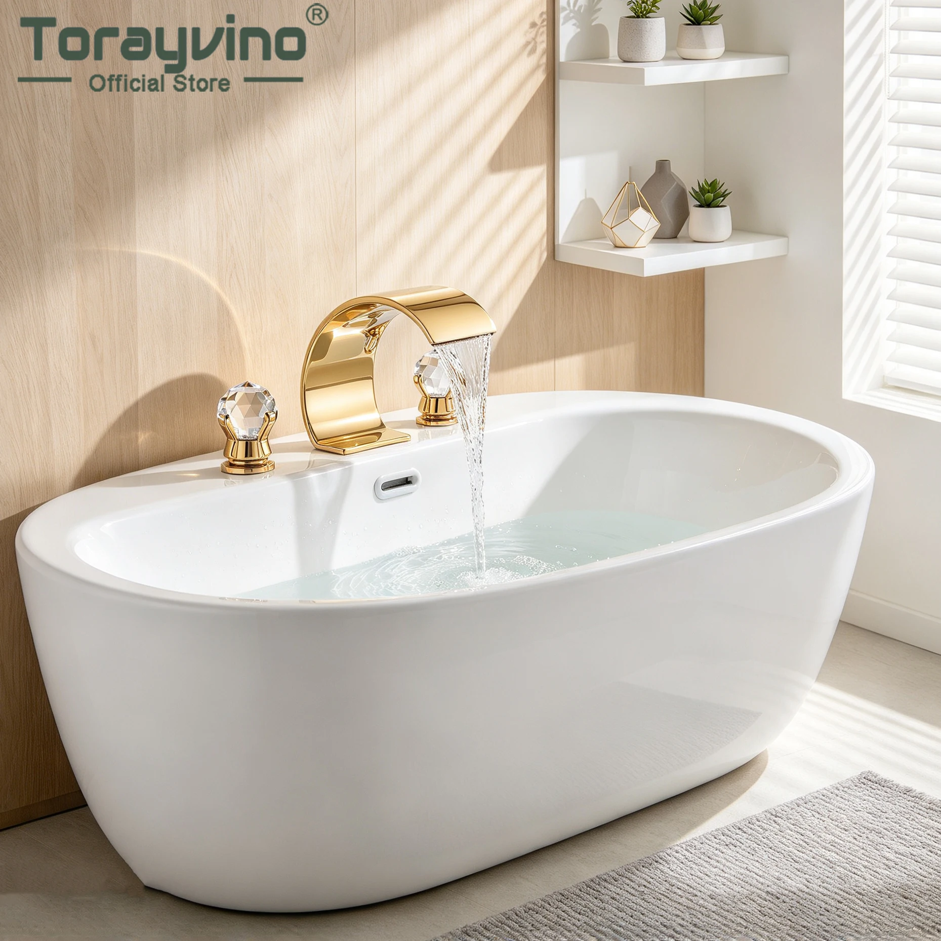 Torayvino – luksusowy, złoty z – Basin Mixer Tap recenzja i cena