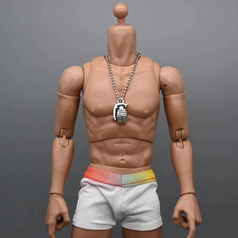 Accessoires de scène de soldat à l'échelle 1/6, pendentif tendance, collier, modèle de jouet adapté au corps de figurine d'action de 12 pouces, Collection en Stock
