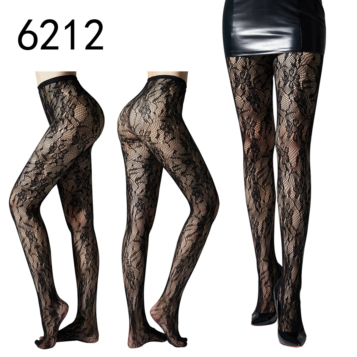 27 Styles Tights Women Stockings Sexy Lace Pantyhose Leggings Gothic Lolita Japanese Hollowed Out Thin Punk Retro Black Stocking