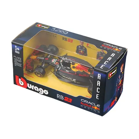 Bburago 2025 F1 1:43 Red Bull RB21 Japanese GP Formula Car Static Die Cast Vehicles Collectible Model Racing Car Toys