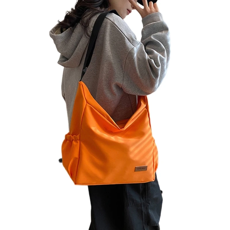 E74B Stijlvolle en praktische schoudertas Nylon crossbodytas met grote capaciteit voor dames