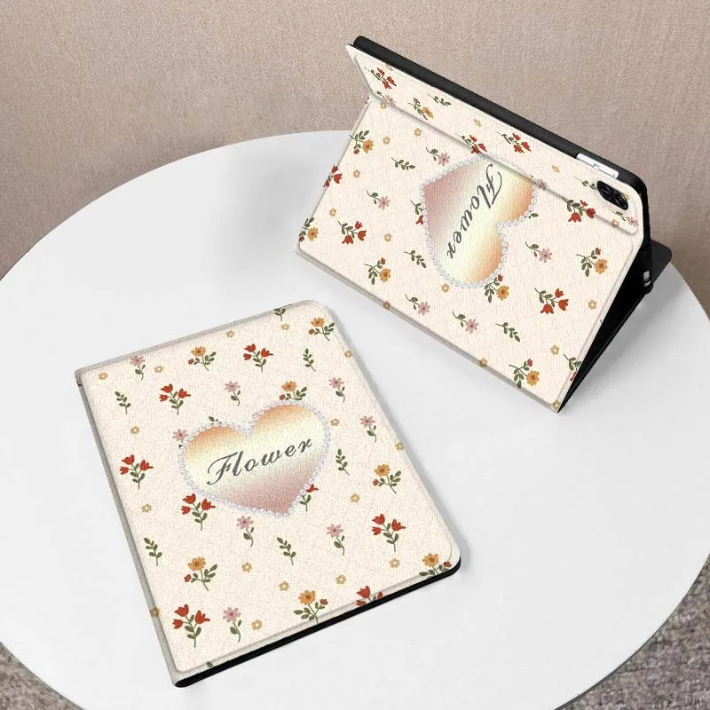 

Retro Flower Creative Pattern For Huawei MediaPad M5 T5 M6 SE C5e 11 12 X 2 Lite Pro Air S 12.2 Inch 5G Tablet Case