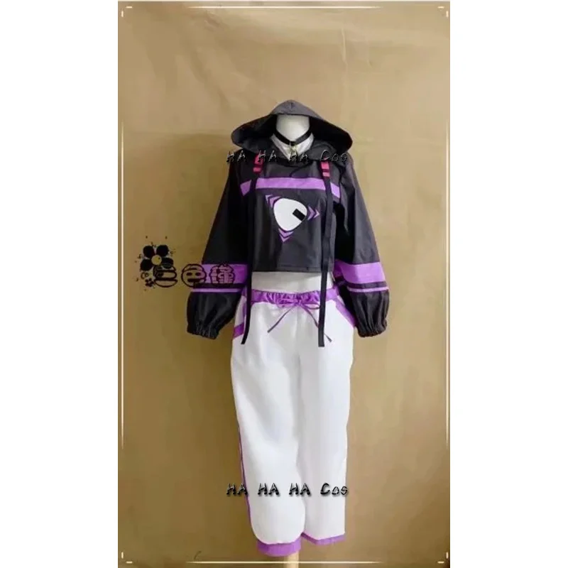 Nekomata Okayu Vtuber Anime Cosplay Kostuum Inclusief Hoofddeksels En Bont Staart Acgcosplay Kostuum Halloween Cosplay Kostuum Pruik Schoenen