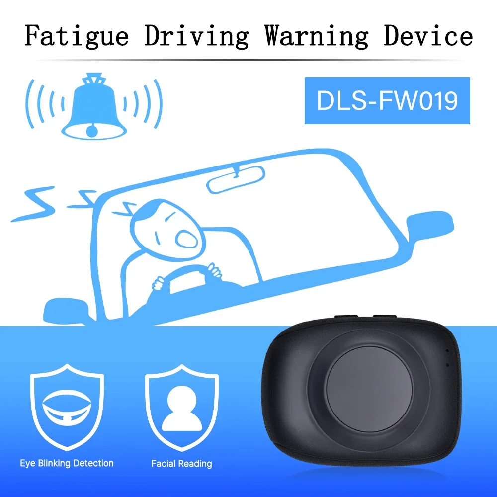 Car Anti-fatigue Detector Fatigue Monitor For Driver To Keep Awake Anti Sleep Alarm