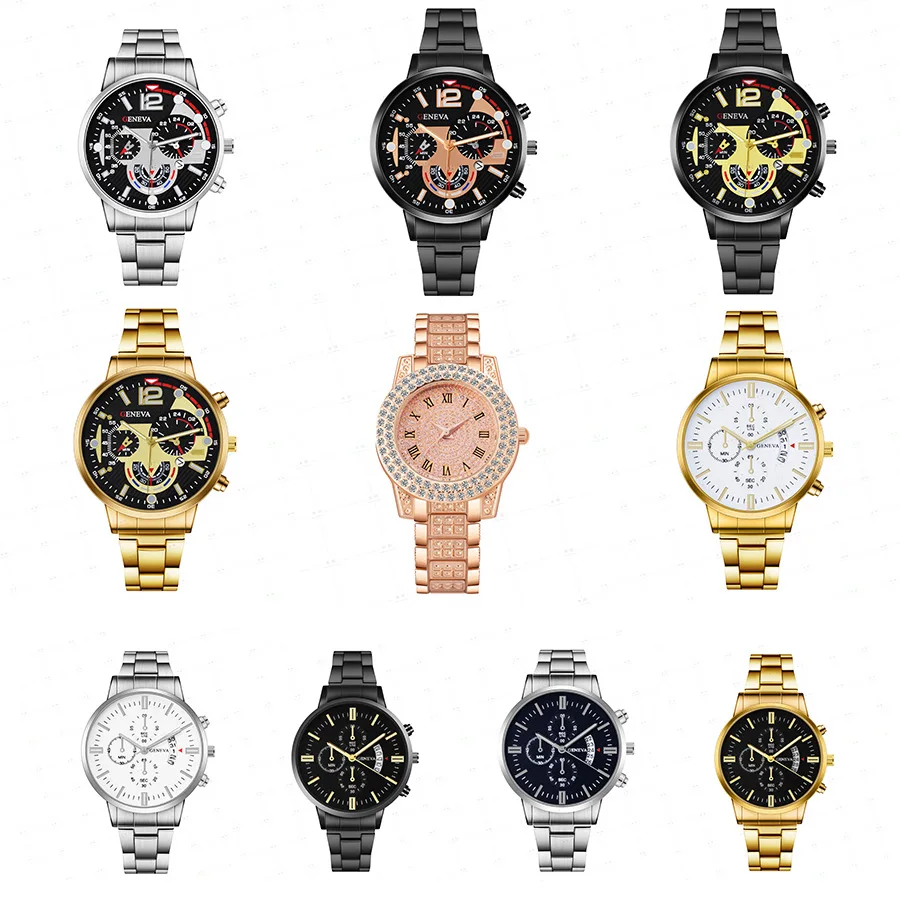 

Мужские часы, лучший бренд, роскошные часы для мужчин, оригинальный водонепроницаемый хронограф из нержавеющей стали, фаза Луны, дата, вращающийся циферблат