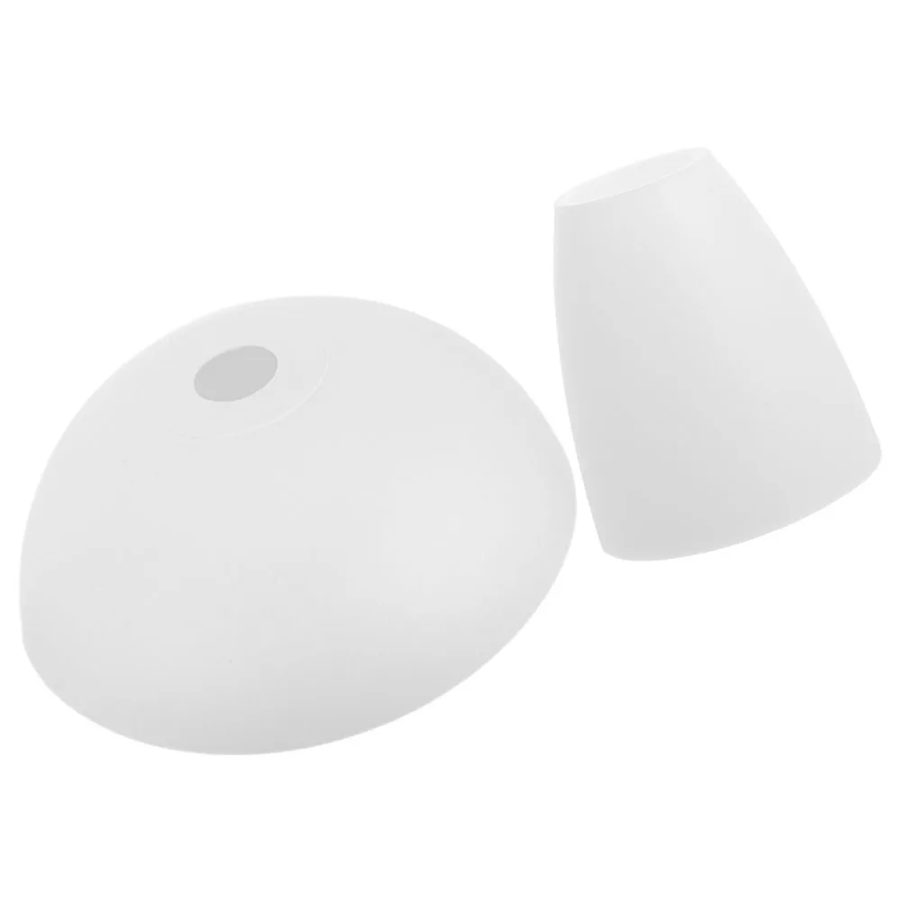 

2Pcs Plastic Lamp Shades Modern Minimalist Style for Home Indoor Outdoor Use Floor Table Lamp Covers Lampshades Large