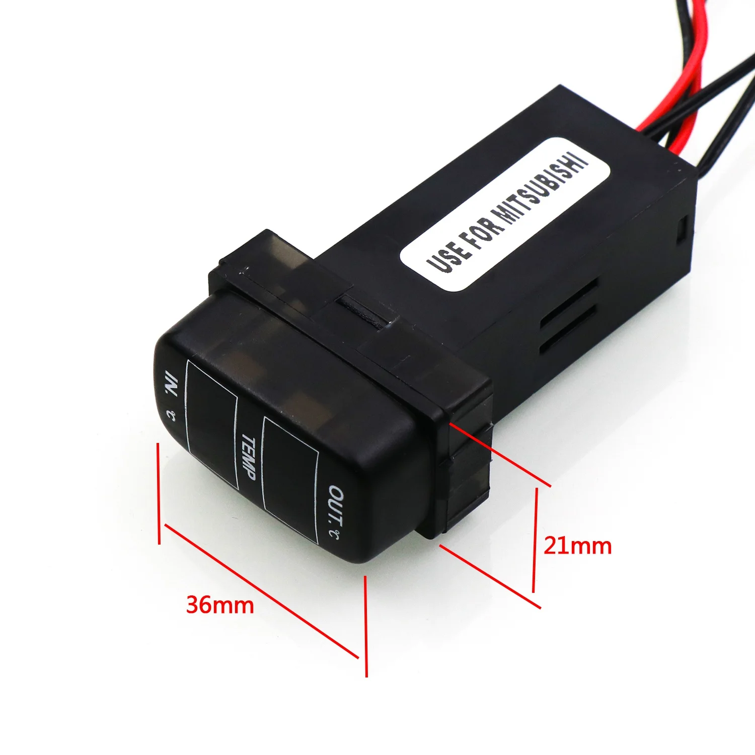 Superior-Dual Temperature Display Inside And Outside The Car Dual Temperature Sensor For ASX Lancer Outlander Pajero