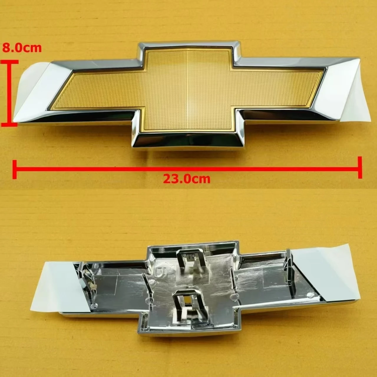 

OEM CHEVROLET CAPTIVA 2011-2017 FRONT GRILLE EMBLEM BADGE DECAL ABS PLASTIC 23X8cm REAR STICKER DECAL ABS PLASTIC LOGO 17X5.5cm