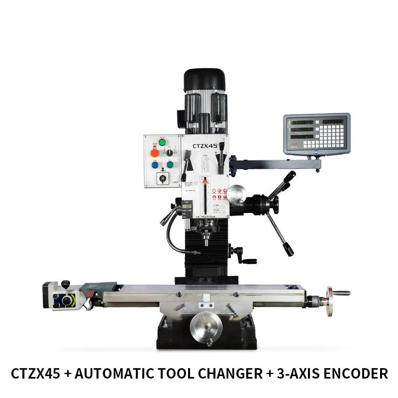 CTZX45 Drilling and Milling Machine, Bench-Top Milling Machine, Industrial Milling Machine, Vertical Drilling and Ta(Customized)