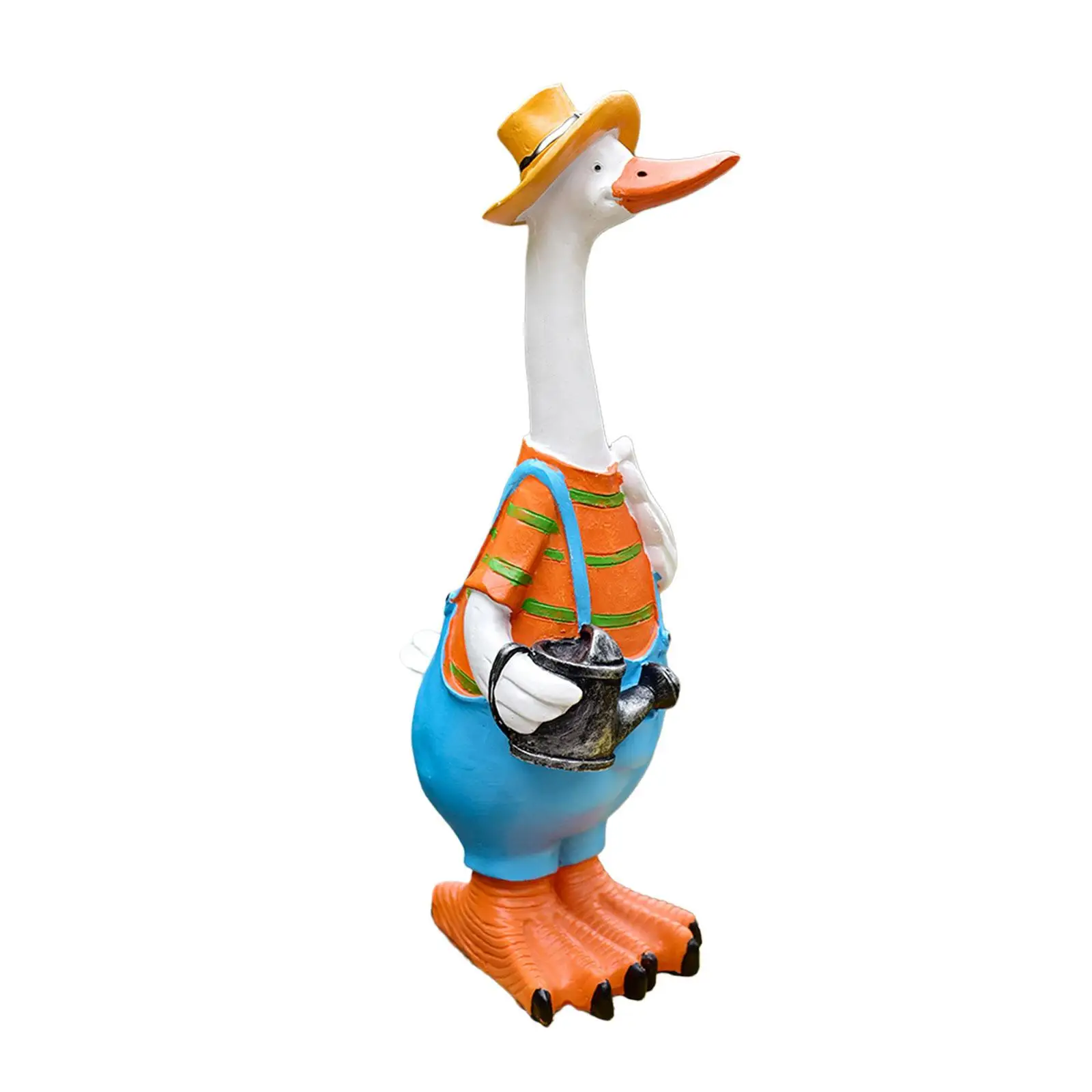 

Garden Duck Ornament Decor Statues Art Decor Cartoon Collections Duck Statue Garden Statue for Outdoor Lawn Patio Yard Backyard