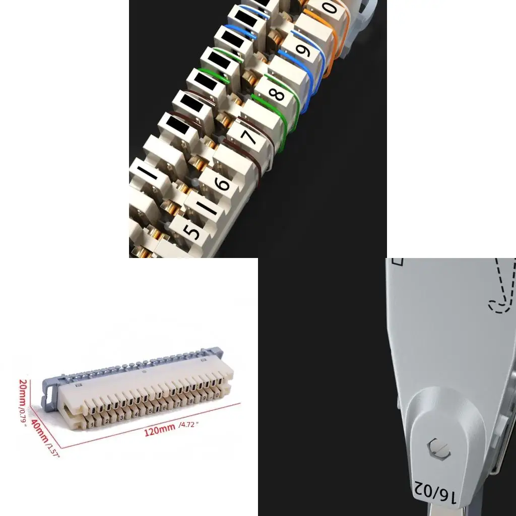 

Стойка, 10 пар телефонных патч-панелей, распределительный шкаф голосового модуля Krone для 19-дюймовых стандартных шкафов