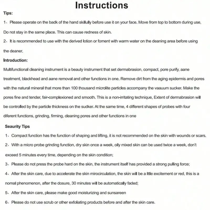 Electric Facial Skin Care Pore Removal Cleanser Vacuum Acne Removal For Deep Facial Pores 5 Suction Power Blackhead Remover Pore