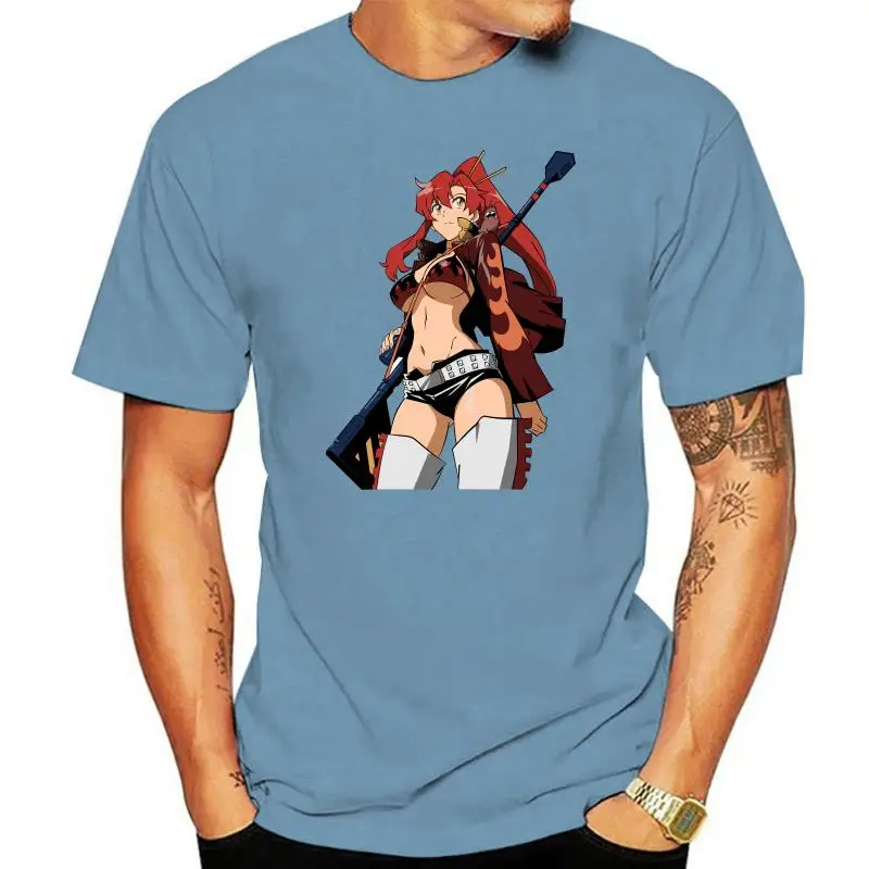 Tengen Toppa Gurren Lagann Yoko Sexy Art Camiseta estampada para hombre