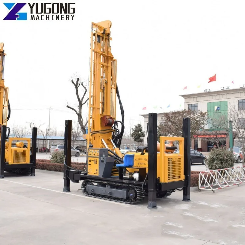 YG Dth Mine Borehole Hydraulic Water Well Drilling Rig Crawler Mounted Rotary Water Well Drilling Rig Machine Bore Well Drilling