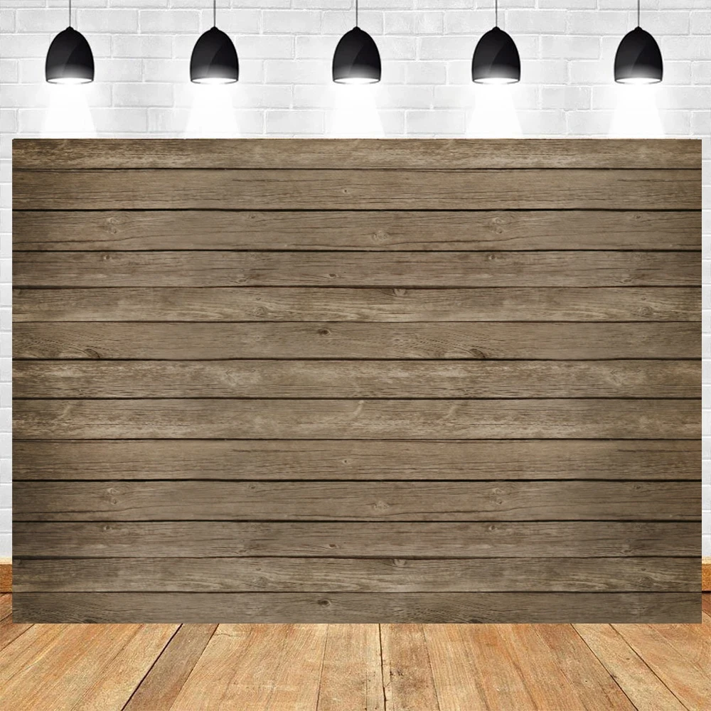 Brown Wood Floor Texture Backdrop Theme Photography Kids Vinyl Background Photo Backdrop for Photo Studio Decor Supplies
