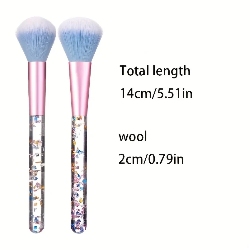 Hair length 7 pieces makeup brush set foundation make-up brush eye shadow brush powder brush powder blusher brush facial mask br