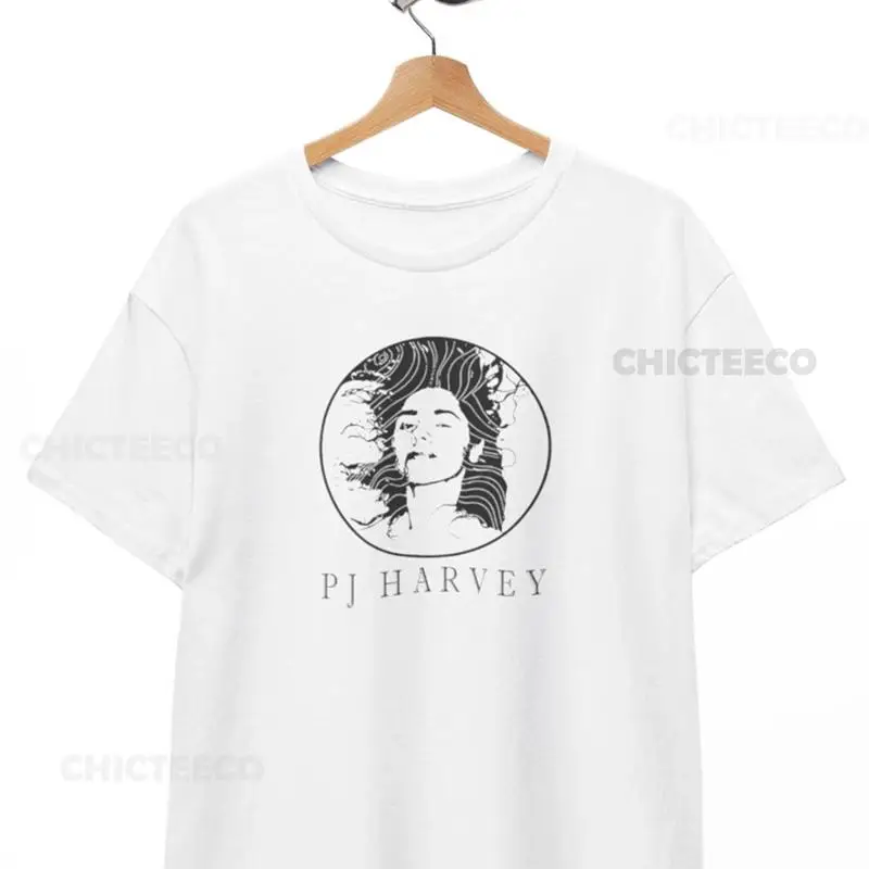 PJ Harvey Rid Of Me Ocean Wave Graphic T-Shirt