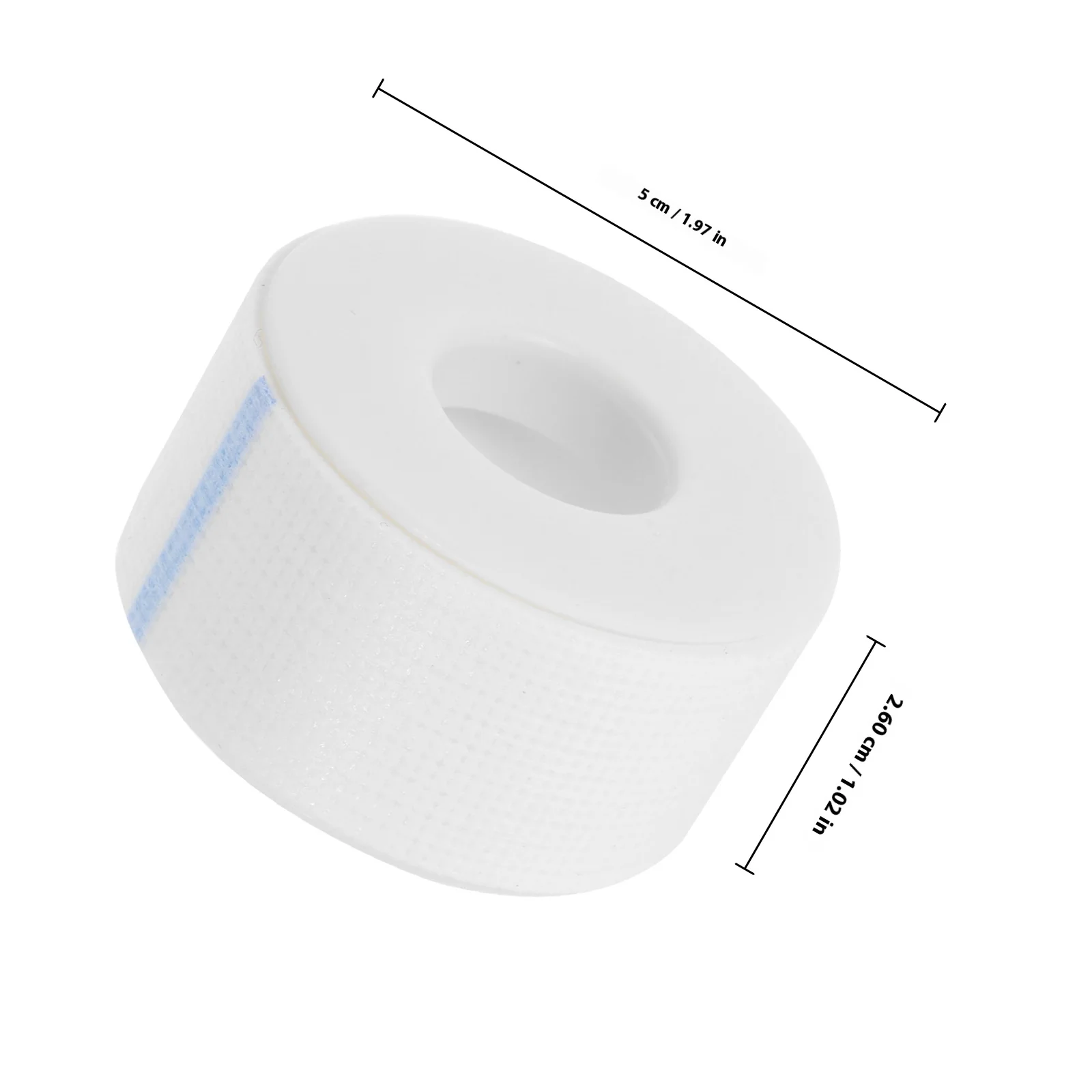 เทปติดขนตา 1 ม้วน อุปกรณ์ต่อขนตาสำหรับผู้หญิง เครื่องมือแต่งหน้า อ่อนโยนต่อผิว ปลอดภัย ใช้งานสะดวก ให้ลุคที่โดดเด่น