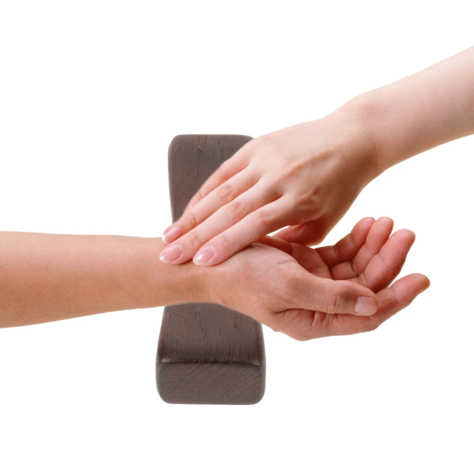 وسادة نبض من خشب الورد وسادة خشبية صغيرة محمولة لتشخيص النبض للعيادة Tcm متعددة الوظائف لدعم المعصم اليد