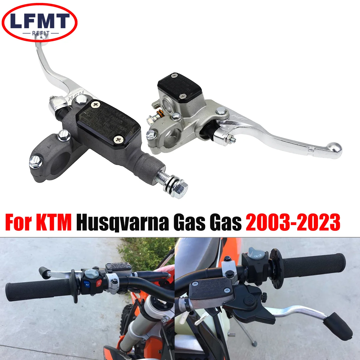 

Motorcycle 22mm 7/8'' Right/Left Brake Master Cylinder Clutch Pump Brake Lever For KTM EXCF TPI 6Days Husqvarna Gas Gas 125-501