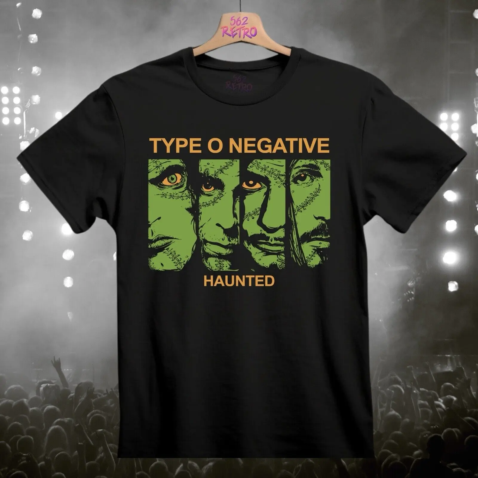 Type O Negative Haunted Band T-Shirt Black S-3XL