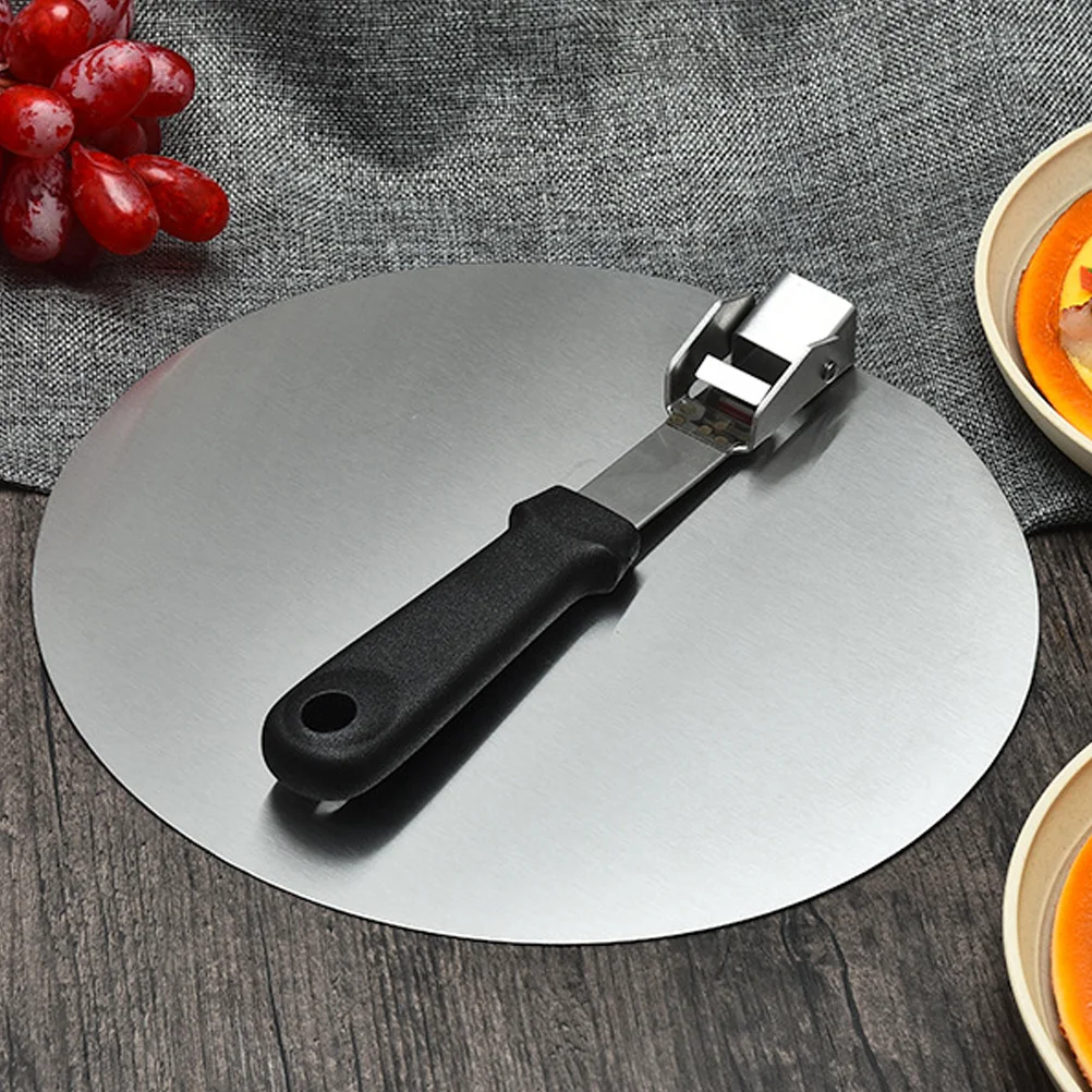 

1Pcs Pizza Shovel Stainless Steel Cake Transfer Tool Baking Shovels for Pies Quiches Pastries Kitchen Utensil Baking Tool