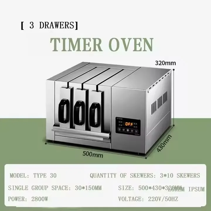 حار بيع آلة سيخ اللحوم الصغيرة الشواء كباب سيخ ماكينة شيش كباب صانع