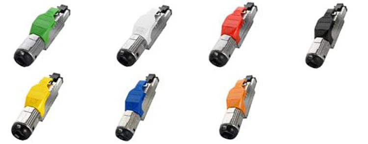 1000pcs CAT.6A Field Termination Plug RJ45 Connector Plug Cat8 Keystone Jack