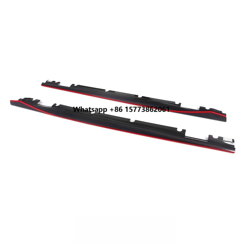 

Dry Carbon Fiber Parts Body Kit Side Skirts for W176 A200 Sport A260 A45 2013 - 2018