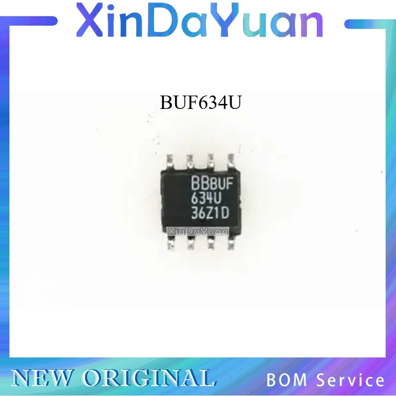 5 pcs BUF634U 634U SOP-8  Video Buffer Chip