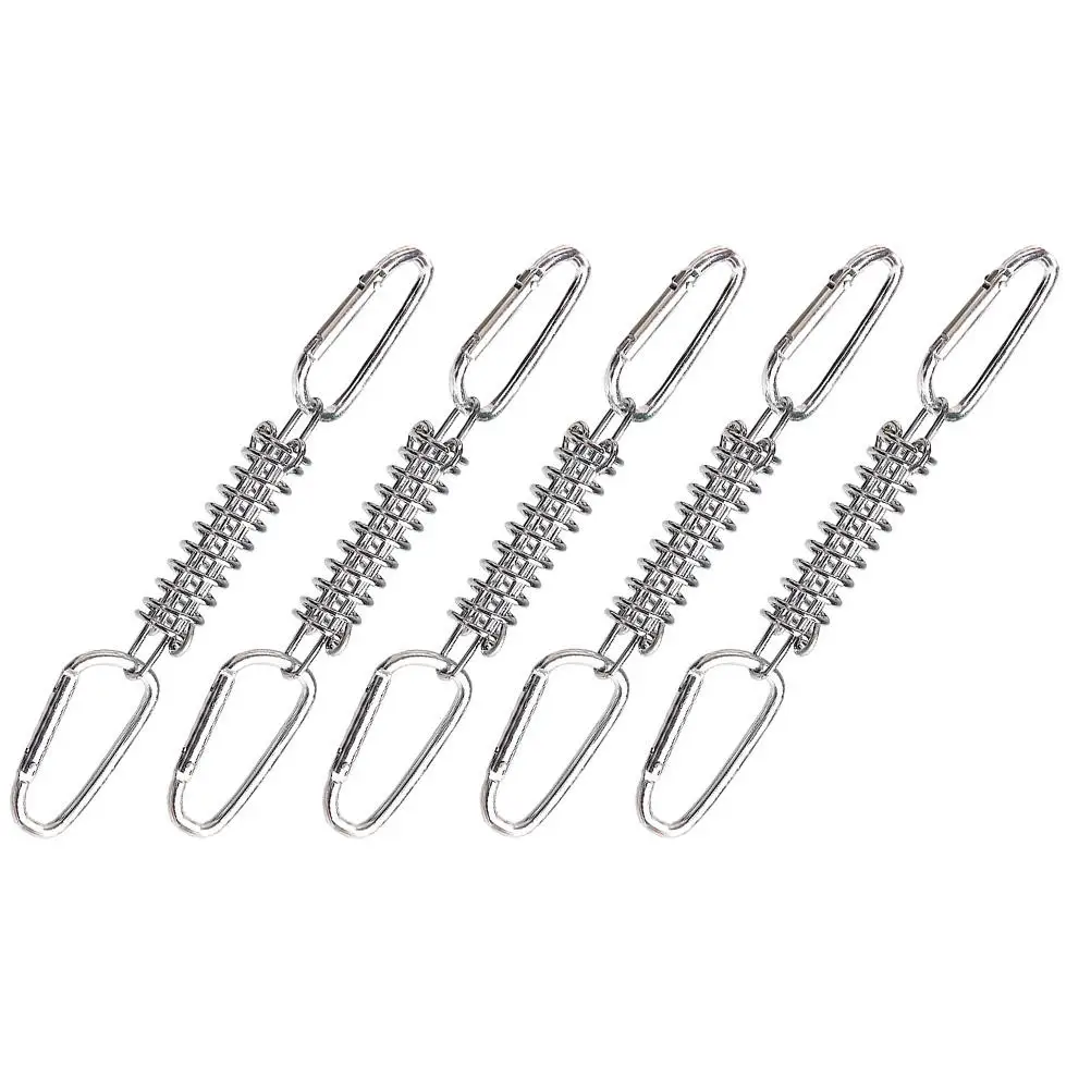 

Tent Wind Spring Buckle Tensioner Camping Pegs Rope Tightener Fastener Elastic Wear Resistance Oxidation Prevention Durability