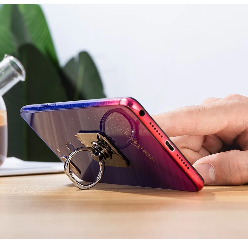 DEAHAN 304 Edelstahl Fingerring Handyhalter Ständer 360° Verstellbarer Hakenring Fingerständer für Smartphone-Halterung – Detail 11