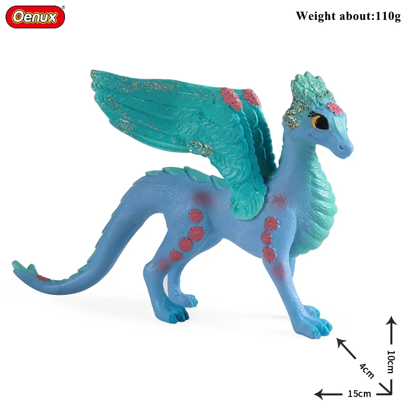 Oenux Original Savage Dinosaurier Mythos Drache Tiere Modell Feuer Bull Octopus Monster Krabbe Actionfiguren Kinder Sammlung Spielzeug Geschenk 7