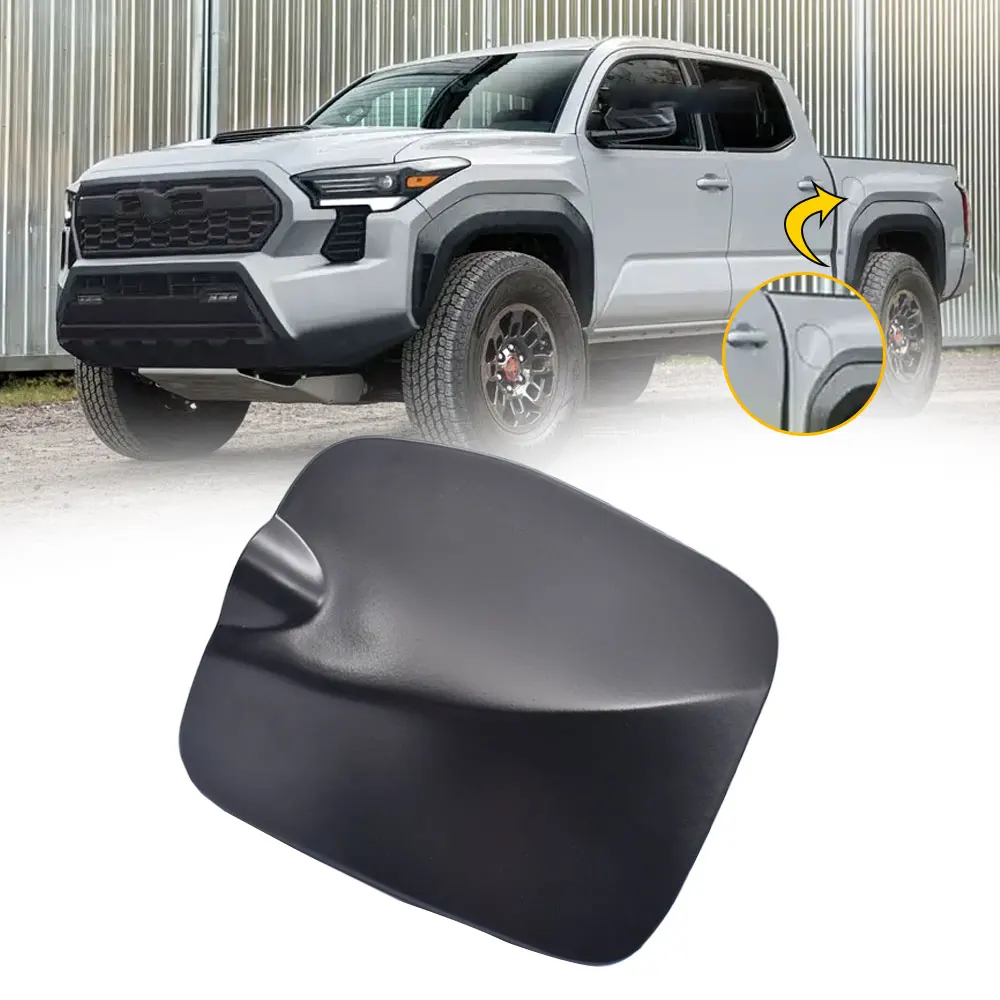 

Car Fuel Gas Filler Tank Cap Cover For Toyota Tacoma 5 FT 2018 2019-2023 Fuel Door Cover 77305-04080 Car Replace Accessories