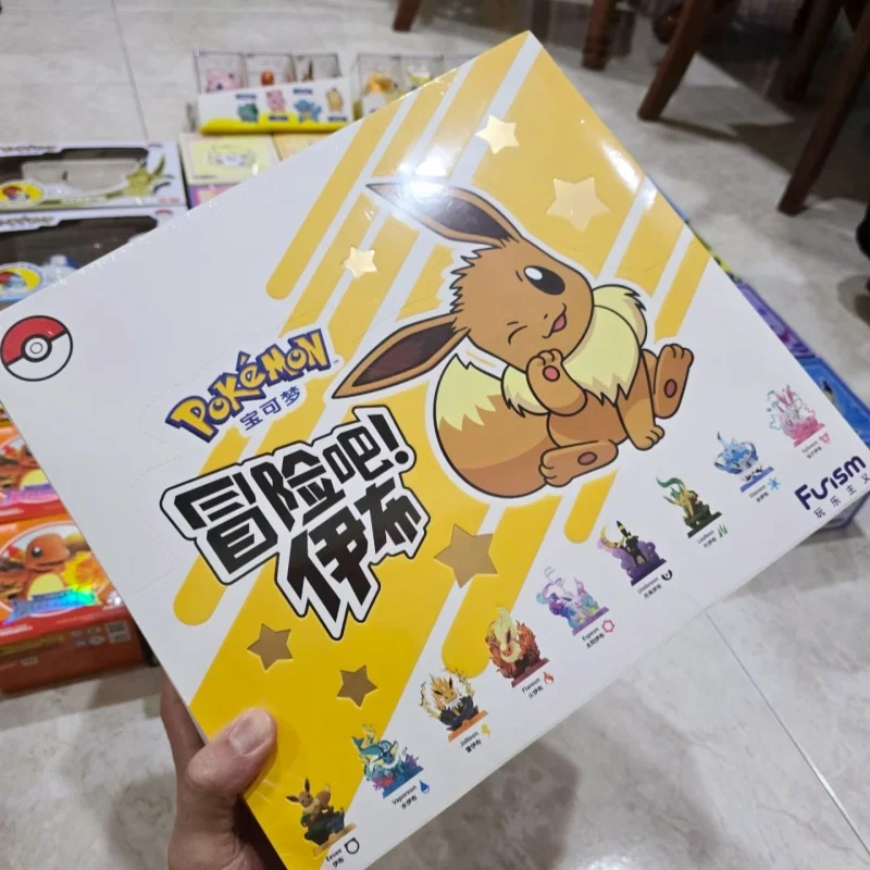 In Stock PokéMon Funism Original Adventure Eevee Series Blind Box Flareon Espeon Sylveon Action Figure Collection Model Toy Gift - view 6