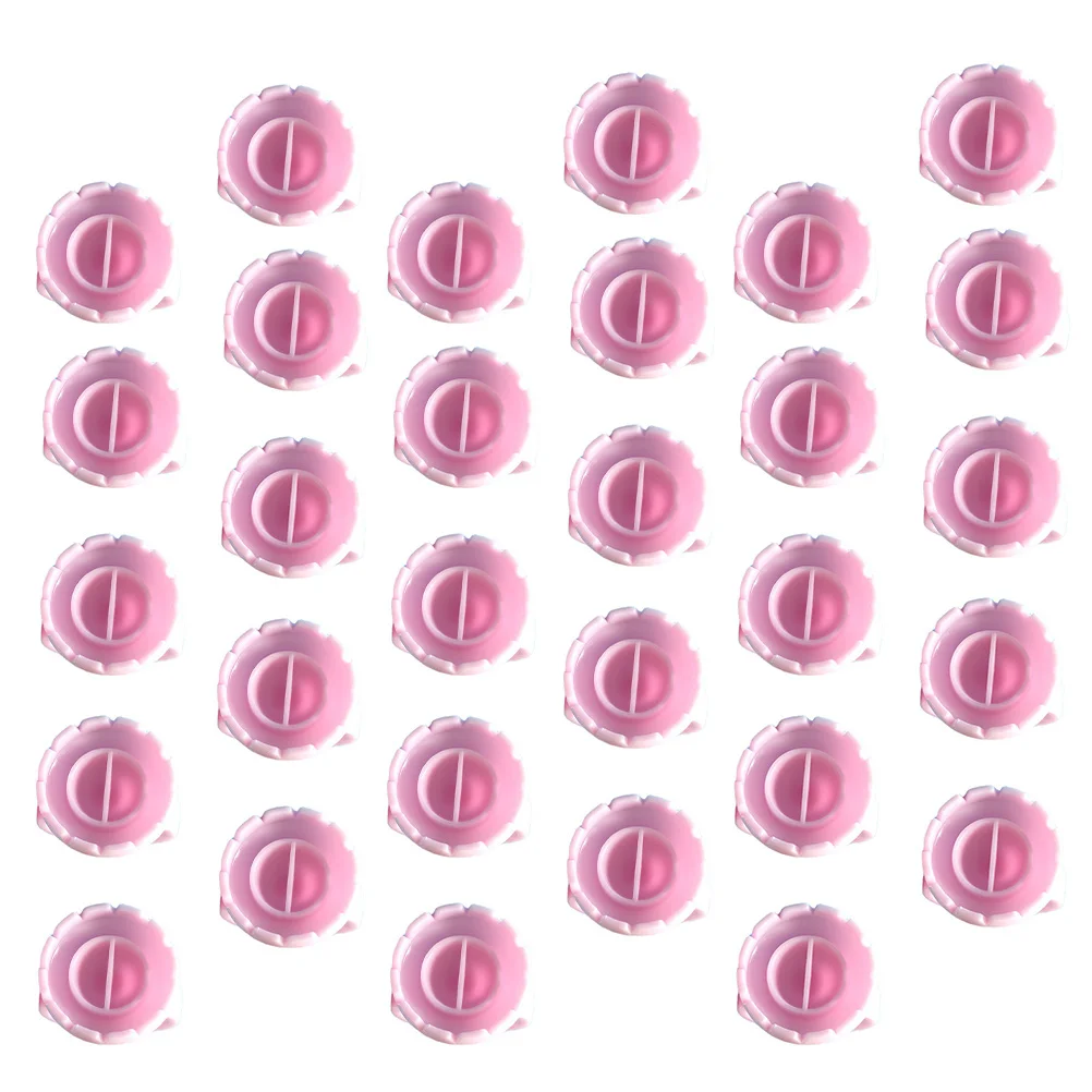 100 個植栽まつげカップ細かい職人技メイク落としインク顔料容器美容ツールキットで広く使用されているピンク