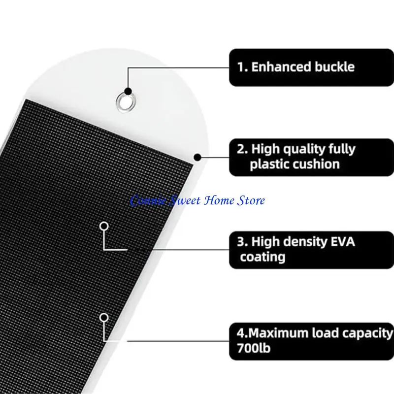 lxaf سحب الأثاث شرائح البلاستيك المتحرك الأثاث الأثاث أجهزة شريط شريط منزلق مع حزام السحب انزلاق الخدمة الشاقة