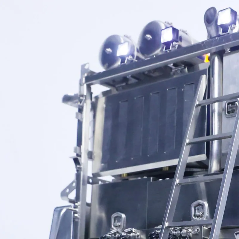 

LESU RC 1/14 тягач 8X8 с дистанционным управлением, 3-скоростная игрушка-передача, светильник для курения, звуковая окрашенная, собранные автомобили THZH1551