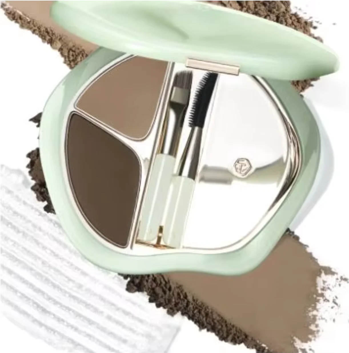 TIMAGE Augenbrauenpalette, umfassende und zarte Augenbrauenpalette, langlebig, wasserfest und schweißfest, Kosmetik, Original