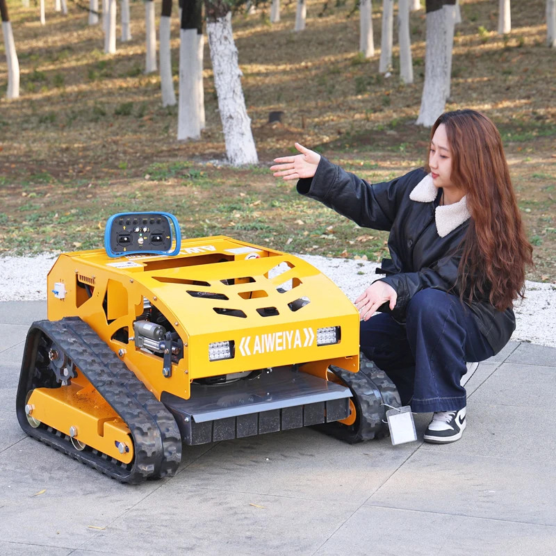 맞춤형 전지형 AI 원격 제어 잔디깎이 550mm 원격 제어 농업용 RC 잔디깎이 (CE, EPA 인증)