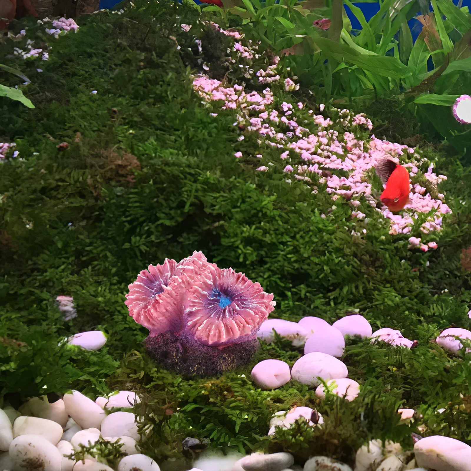 

Simulation Coral Decoration Fish Tank Accessories Small Lightweight Aquarium Landscape Refreshing Style