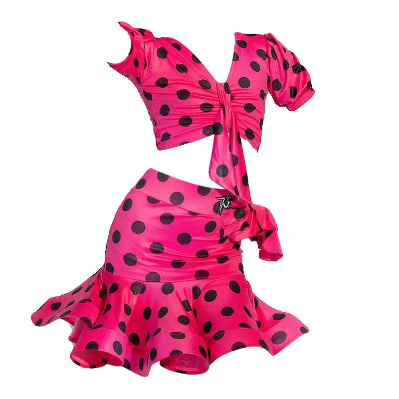 زي تدريب الرقص اللاتيني للفتيات، زي أداء جديد للأطفال، ضوابط المنافسة، فستان الرقص اللاتيني