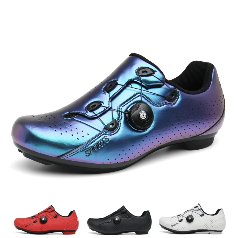 Cycling Sneakers Men Professional Mountain Bike Shoes Women MTB Bicycle Shoe Flat Cleat Sport Cycling Shoes Road Speed Racing