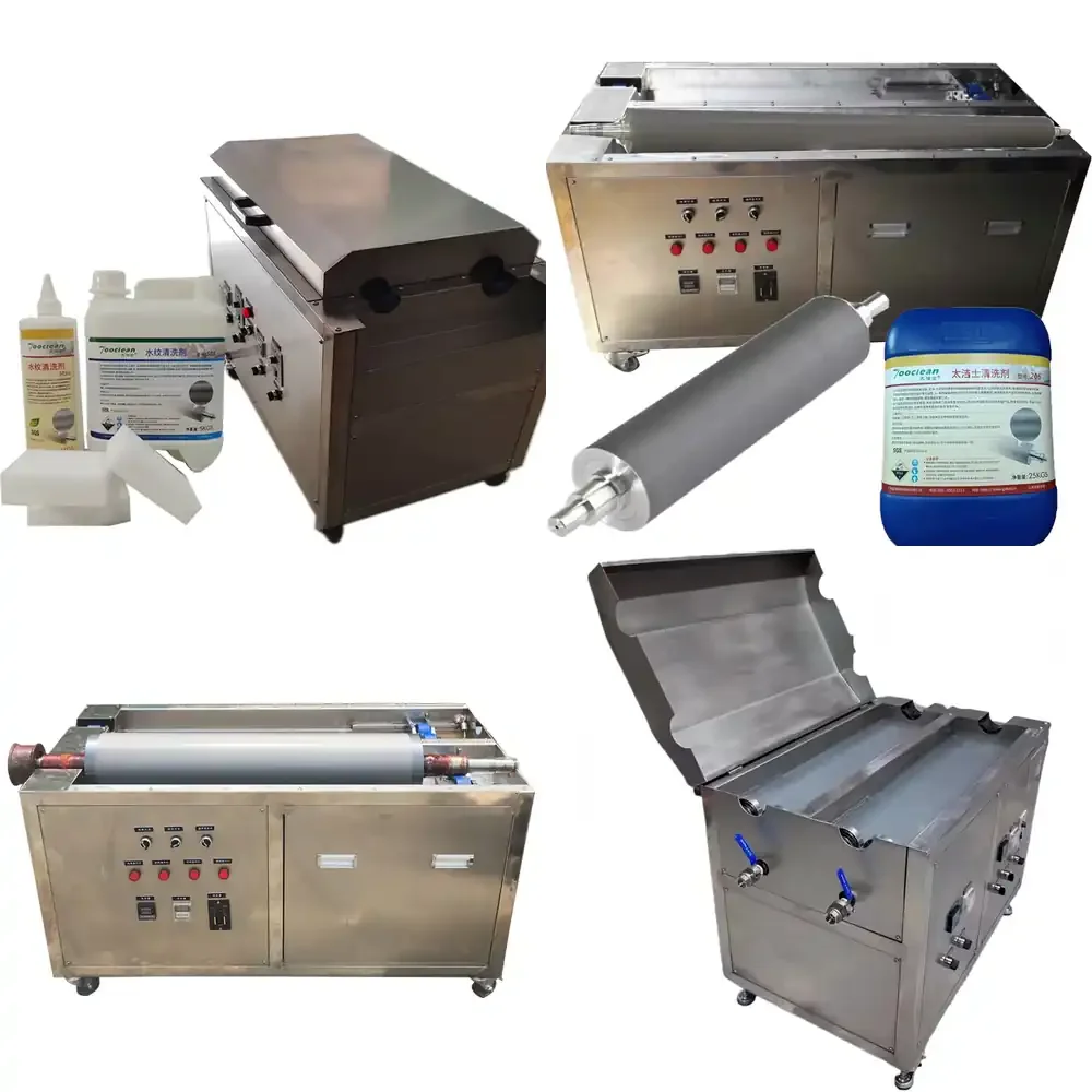 

Rouleaux Ultrasonique Anilox Roller Ultrasonic Blind Cleaning Washing Machine 100 Liter