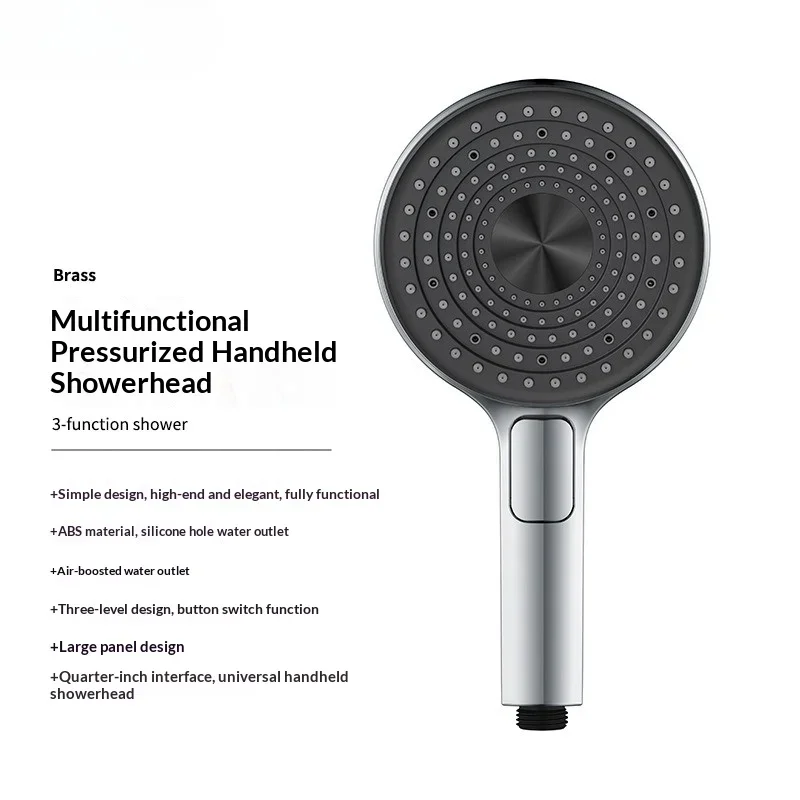 Liquid Silicone Top Spray, 300mm Round Large Shower Head, Giant Screen Rainfall Shower Head