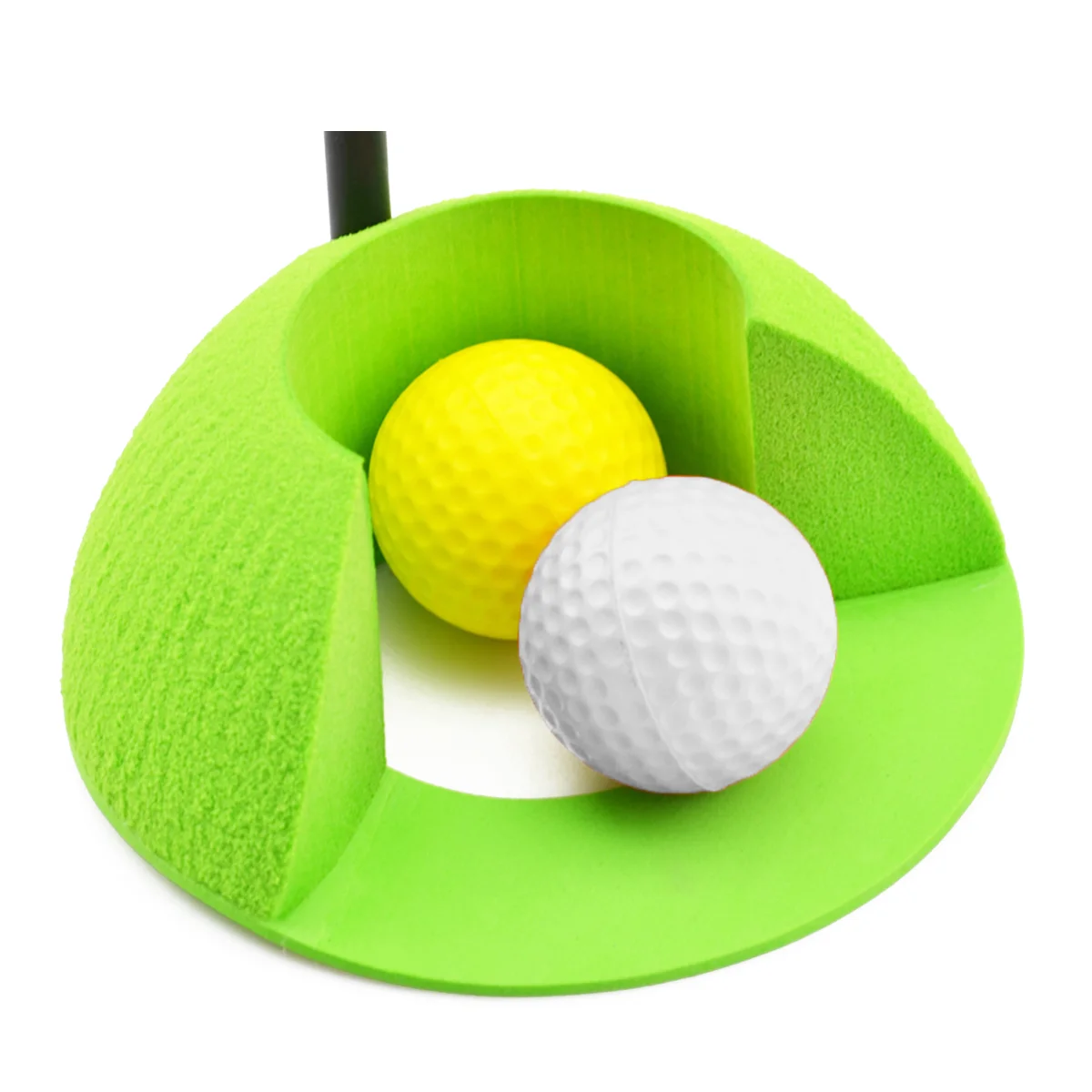 8pcs Plastic Golf Balls for Kids Indoor Practice Lightweight Portable Safe Home Accessories Golf Supplies