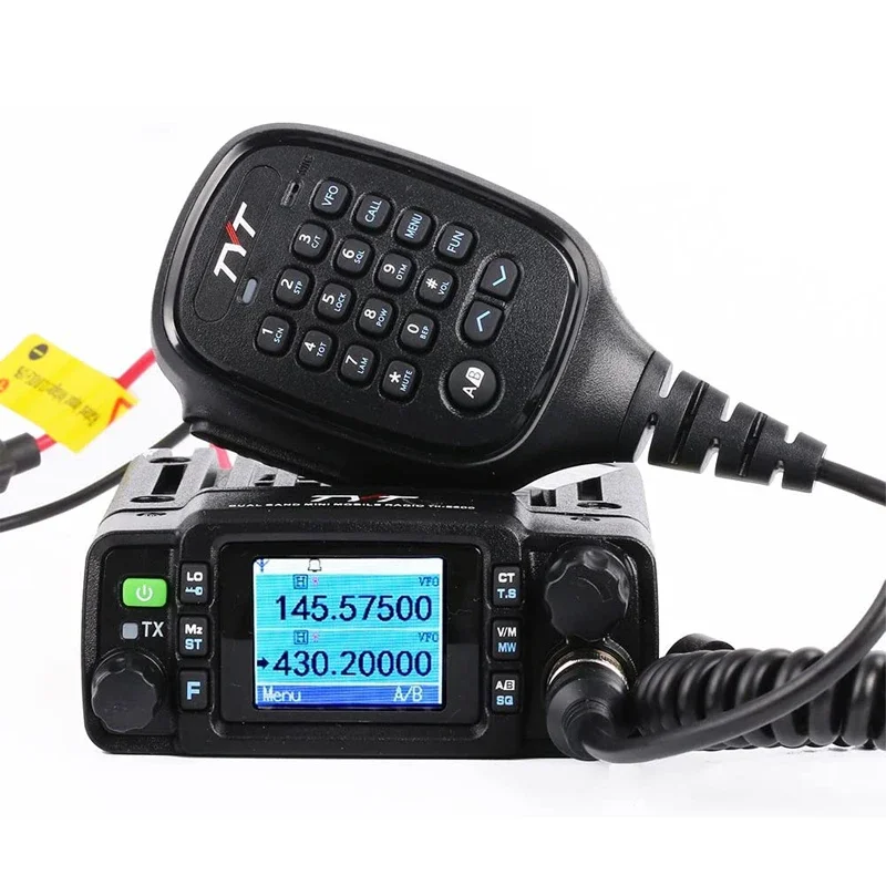 TYT TH-8600 Dual Band VHF/UHF 144-148MHz/420-450MHz Mini Mobile Transceiver IP67 Waterproof Mobile Car Radio w/F Programming