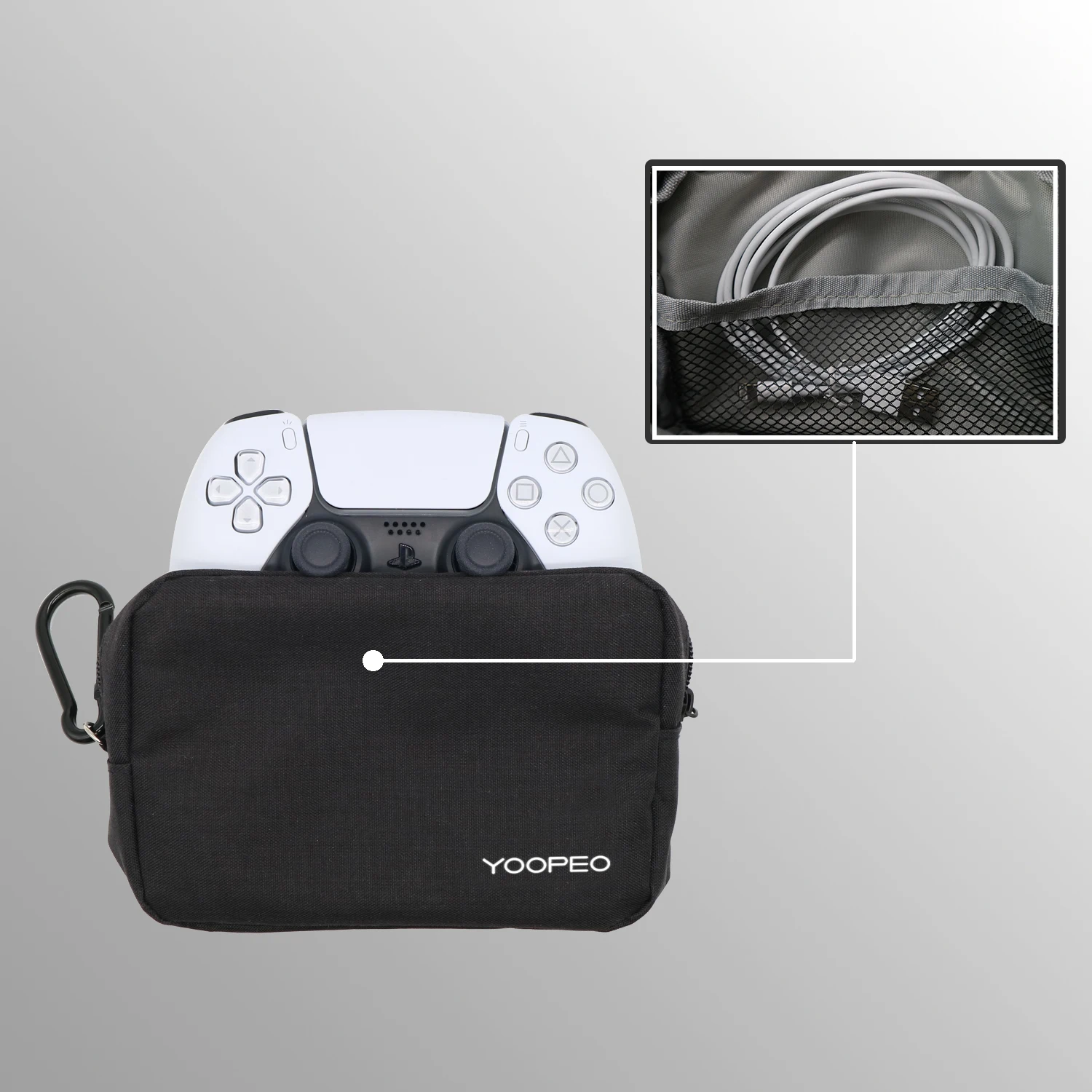 HAIFVA Chơi Game Hộp Lưu Trữ Bảo Vệ Túi Xách Túi Xách Cho PS5 PS4 Xbox 1 Công Tắc Chuyển Đổi Pro 8Bitdo Trò Chơi bộ Điều Khiển